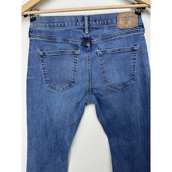 Abercrombie & Fitch Jeans Men’s 30x32 Blue Denim The A&F Boot Classic Fit Pants - Picture 13 of 16